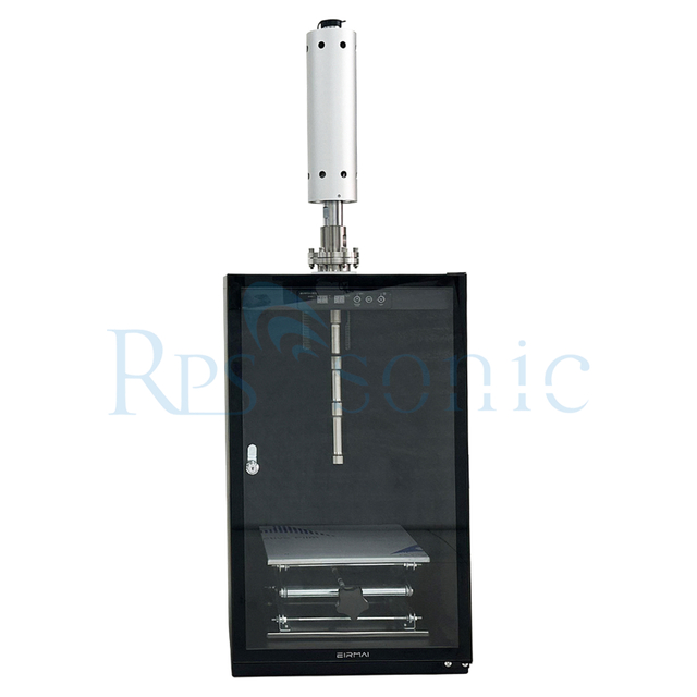 عالي الجودة آلة مستحلب بالموجات فوق الصوتية الصناعية بالموجات فوق الصوتية مع مربع مقاوم للصوت