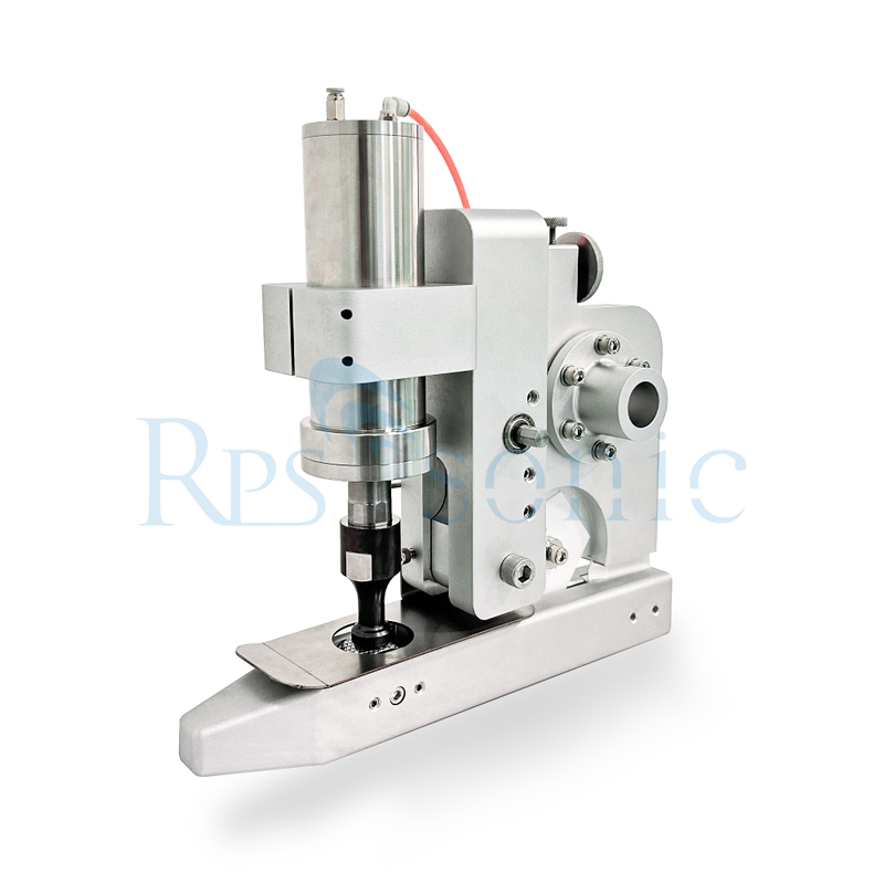 آلة الختم والقطع بالموجات فوق الصوتية عالية الجودة مع آلة الحز الأسطوانية مع أسطوانة الهواء