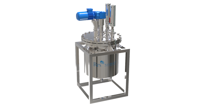 الخالط بالموجات فوق الصوتية مجتمعة مع الخزان والمفاعل للاستحلاب والتشتت